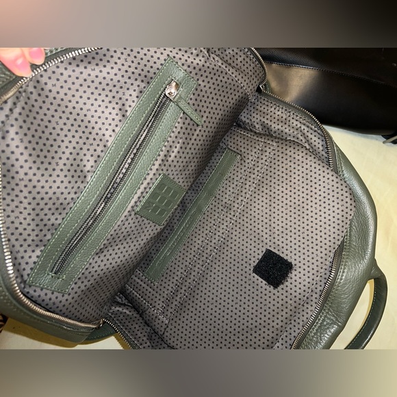 gucci bamboo backpack mini Calfskin – Loom & Magpie Boutique rubbing lose shape Color:Ocean/Silver Casual Backpack American Tourister COLLECTIBLE